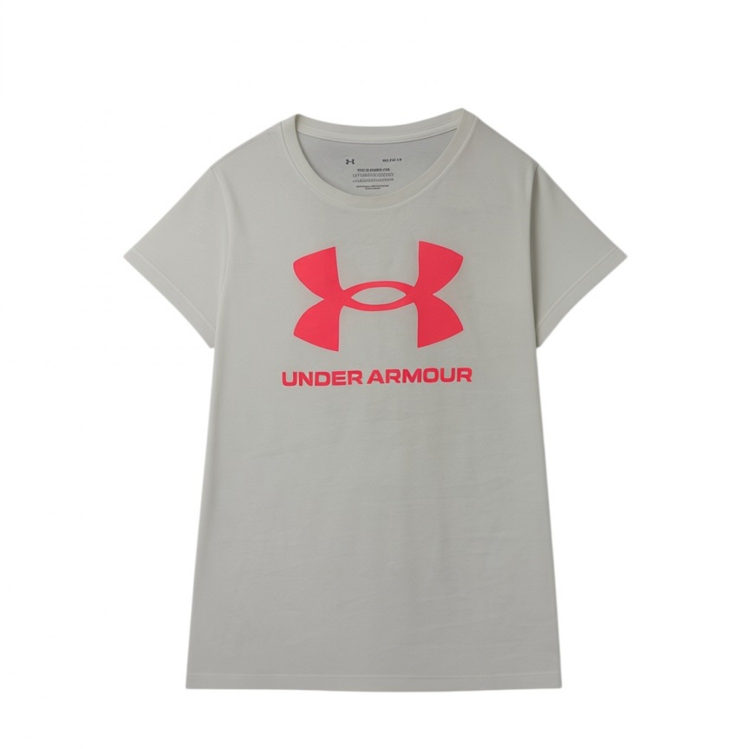 Under Armour Γυναικείο Graphic T-Shirt Γκρι–Ροζ